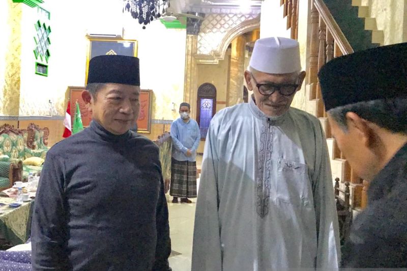 Ketum PPP Suharso Monoarfa bersilaturahim ke Rais Aam PBNU bahas keumatan bangsa