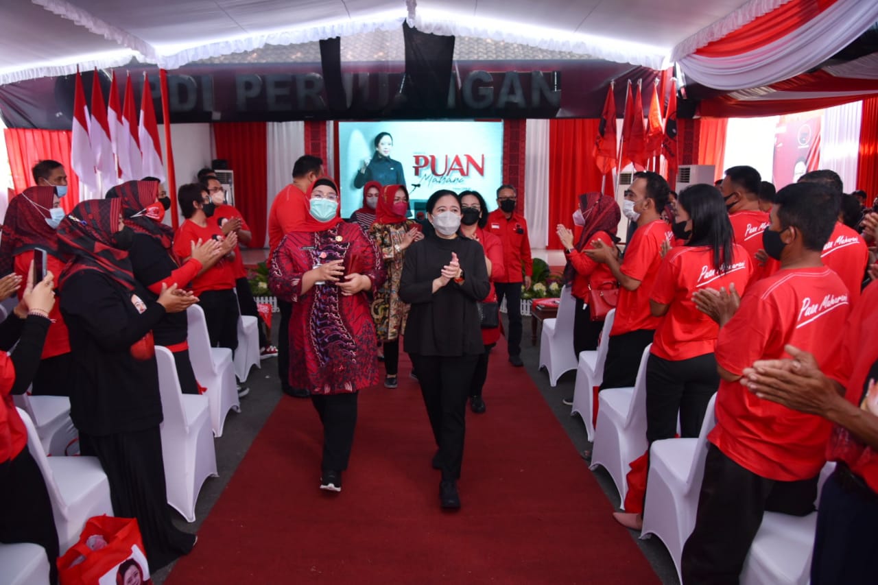 Bertemu Kader PDIP di Jateng, Puan Tegaskan Tak Ada Penundaan Pemilu 2024