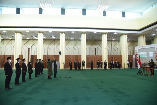 Sekjen DPR RI Indra Iskandar Lantik Pejabat di Lingkungan Setjen DPR