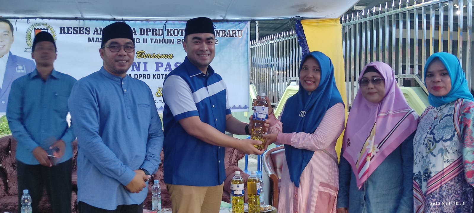 PAN Sebar Sembako di Riau, Wasekjen: Ekonomi Berat, Bantu Rakyat di Semua Daerah