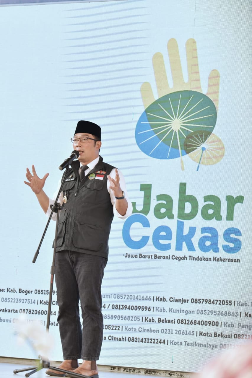Tekan Kasus Kekerasan Perempuan dan Anak, Jawa Barat  Kampanyekan Jabar Cekas