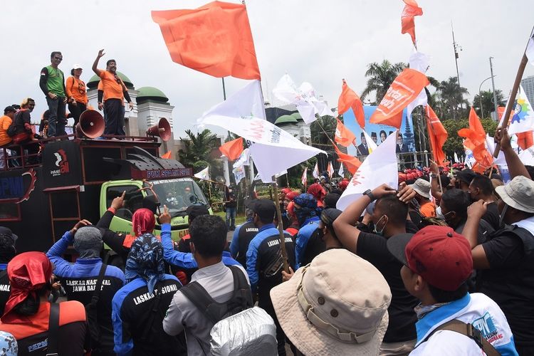 Aksi May Day Fiesta 2022, Polisi Koordinasi dengan Elemen Buruh