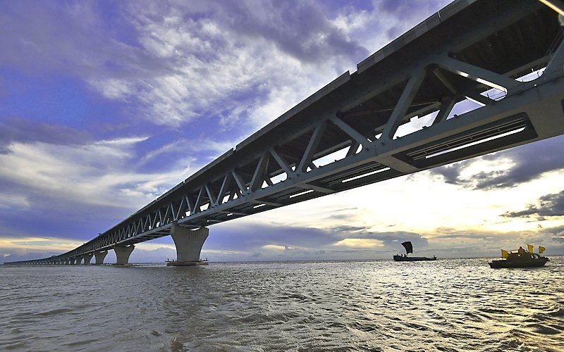 Jembatan terbesar di Bangladesh akan dibuka untuk lalu lintas pada 25 Juni