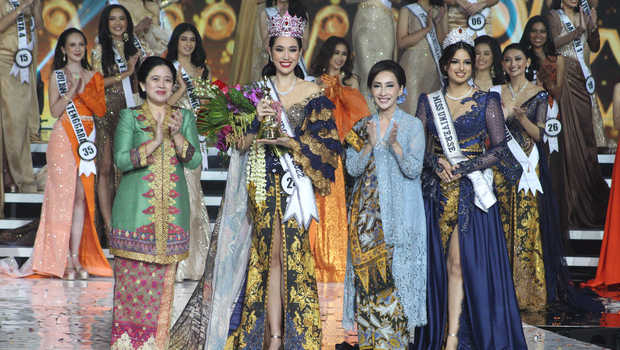 Finalis Puteri Indonesia 2022 berterimakasih atas saran dari Miss Universe