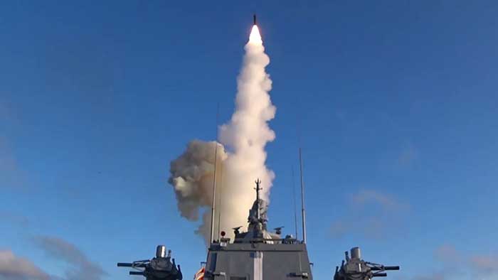 Russia resumes test fire of Tsirkon hiper hypersonic missile