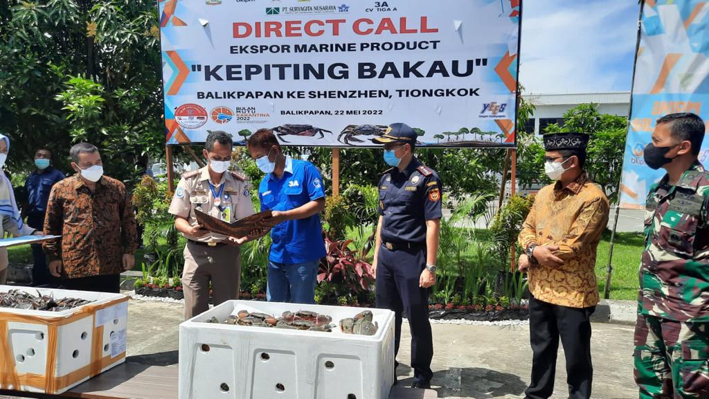 Indonesia Ekspor Kepiting Bakau ke Tiongkok
