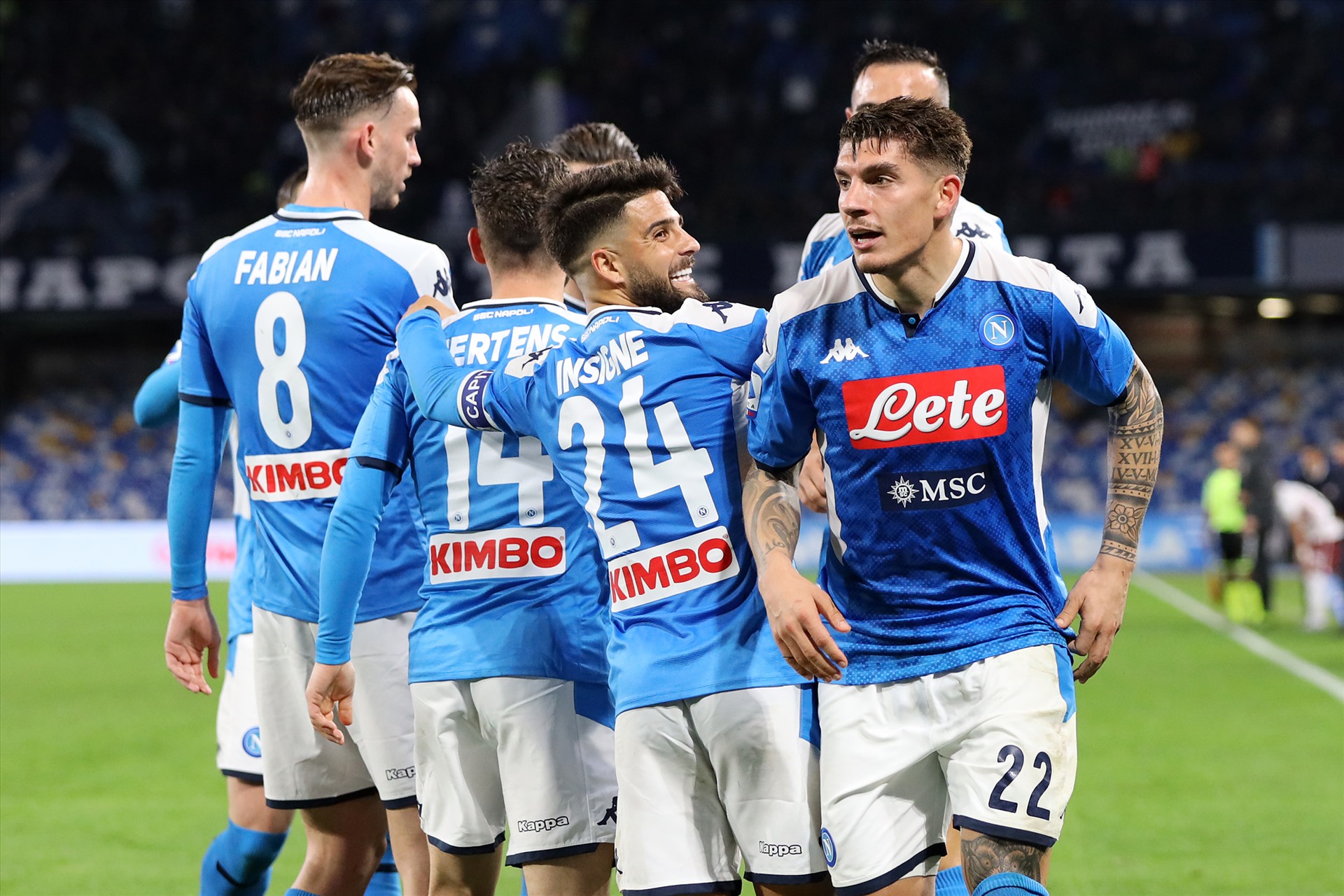 Italian League Napoli close the 2021/22 Serie A season with a 3-0 win over Spezia