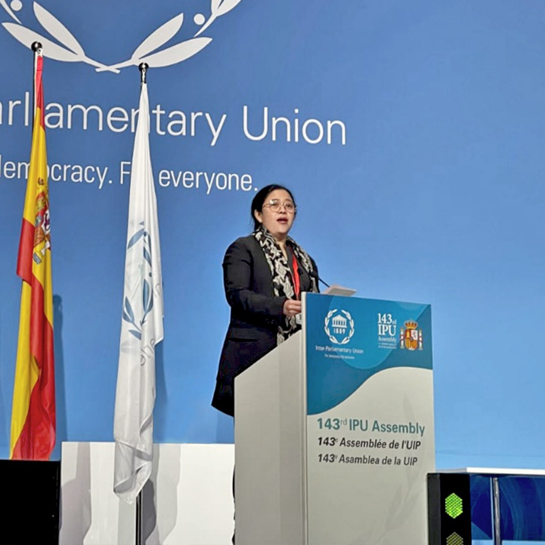 At Y20 Summit, Puan Invites Young People to Become Development Agents by Getting Involved in Politics