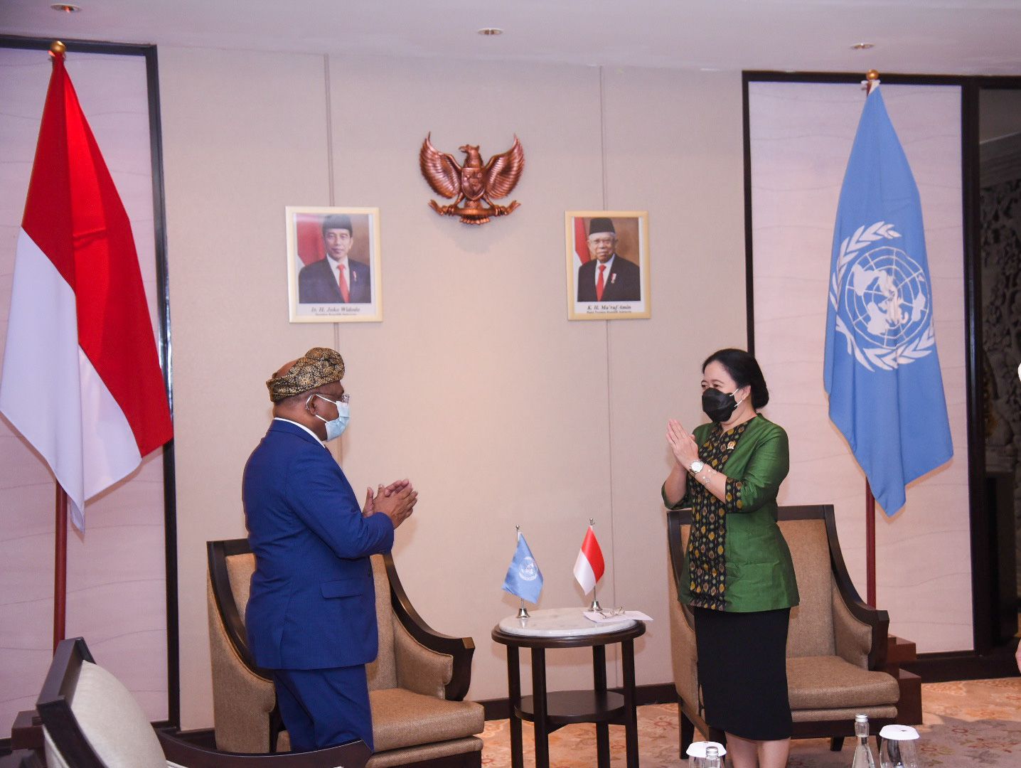 Meeting the President of the UN General Assembly, Puan alludes to the TPKS Law as Support for the Protection of Women