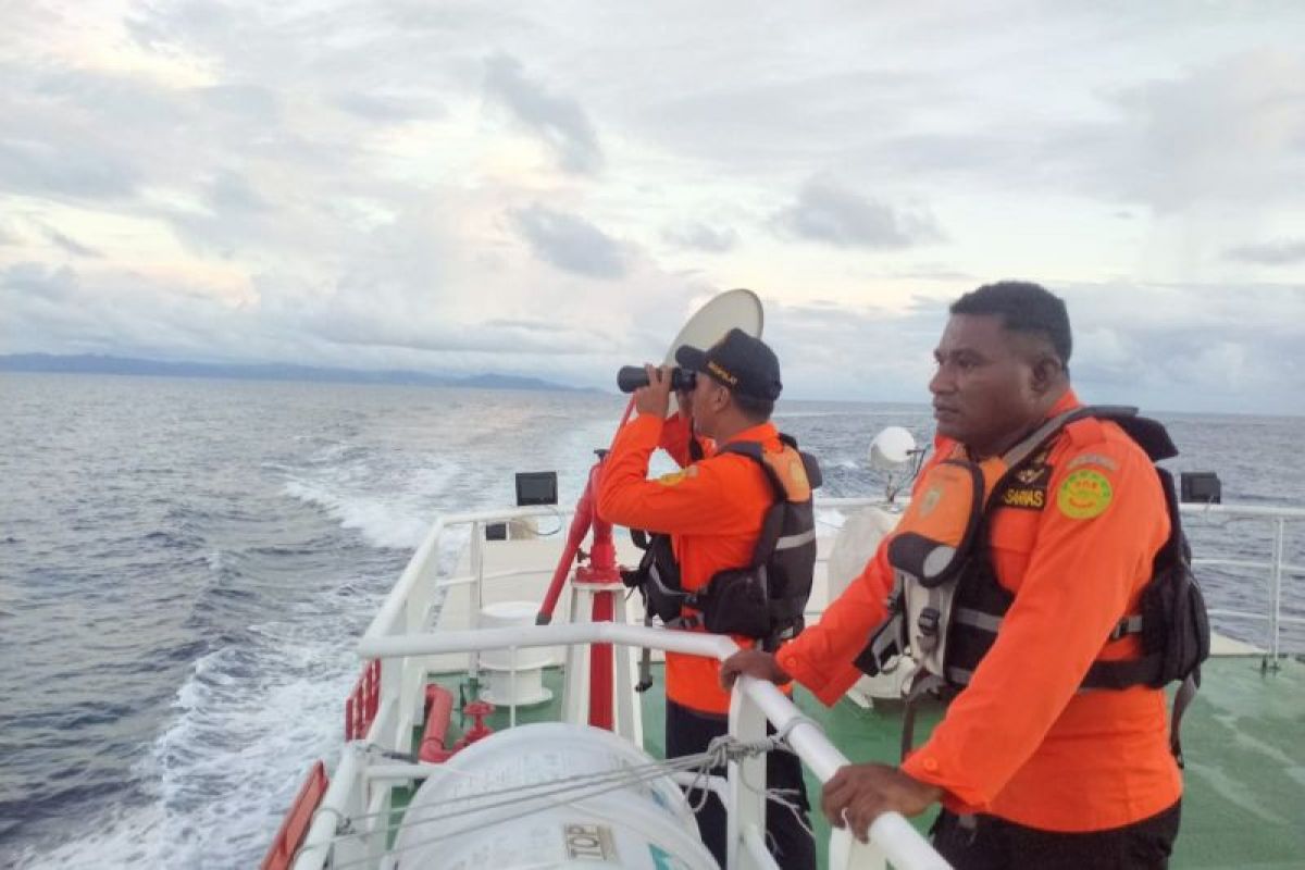 Basarnas sends a team to find fishermen to the waters of Raja Ampat