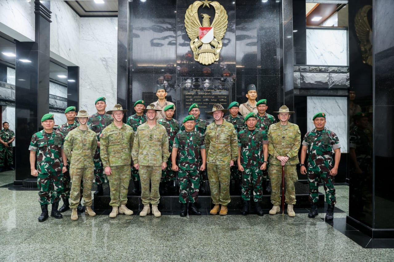 General Dudung Military cooperation with the Australian Army