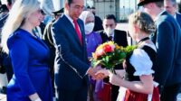 Presiden Jokowi Tiba di Jerman