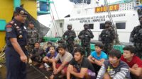 KKP KKP Tangkap Empat Kapal Ikan Illegal Fishing Berbendera Malaysia