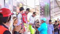 Tutup MXGP Indonesia 2022, Ketum IMI Bamsoet Serahkan Trophy Juara MXGP Samota Kepada Tim Gajser (Slovenia)