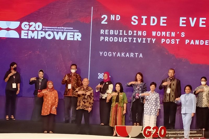 G20 Indonesia Pertemuan keempat W20 bahas seputar advokasi perempuan perdesaan