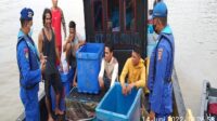 Amankan Nelayan Saat Melaut, Sat Pol Air Polres Tanjungbalai Periksa KM Rejeki Makmur IV 