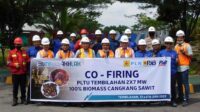 PLN: Uji coba biomassa cangkang pada PLTU capai 100 persen