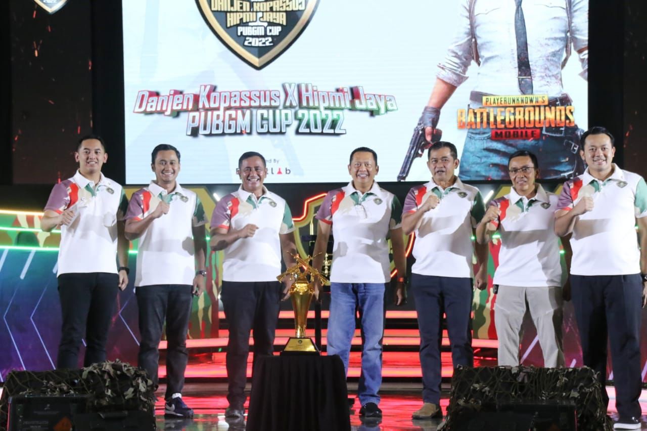 Bersama Pangkostrad dan Danjen Kopassus, Waketum Golkar Bamsoet Dorong Atlet E-Sport Indonesia Raih Prestasi Internasional