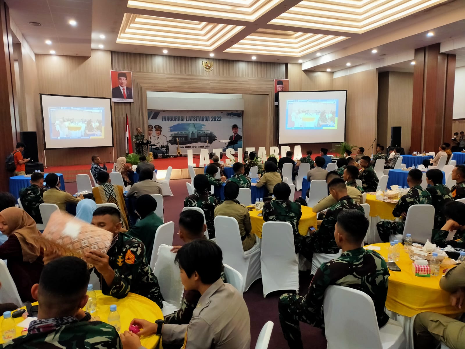 Wakil Bupati Loteng Hadiri Malam Inagurasi Latsitarda Nusantara ke-42 Tahun 2022