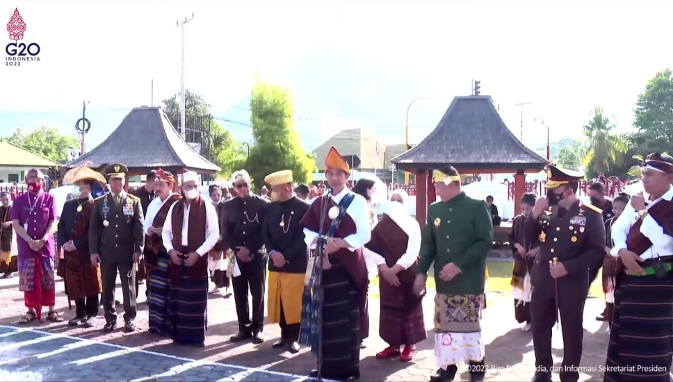 Upacara di Ende, Presiden Jokowi: Pancasila Penuntun Bangsa Menghadapi Berbagai Tantangan