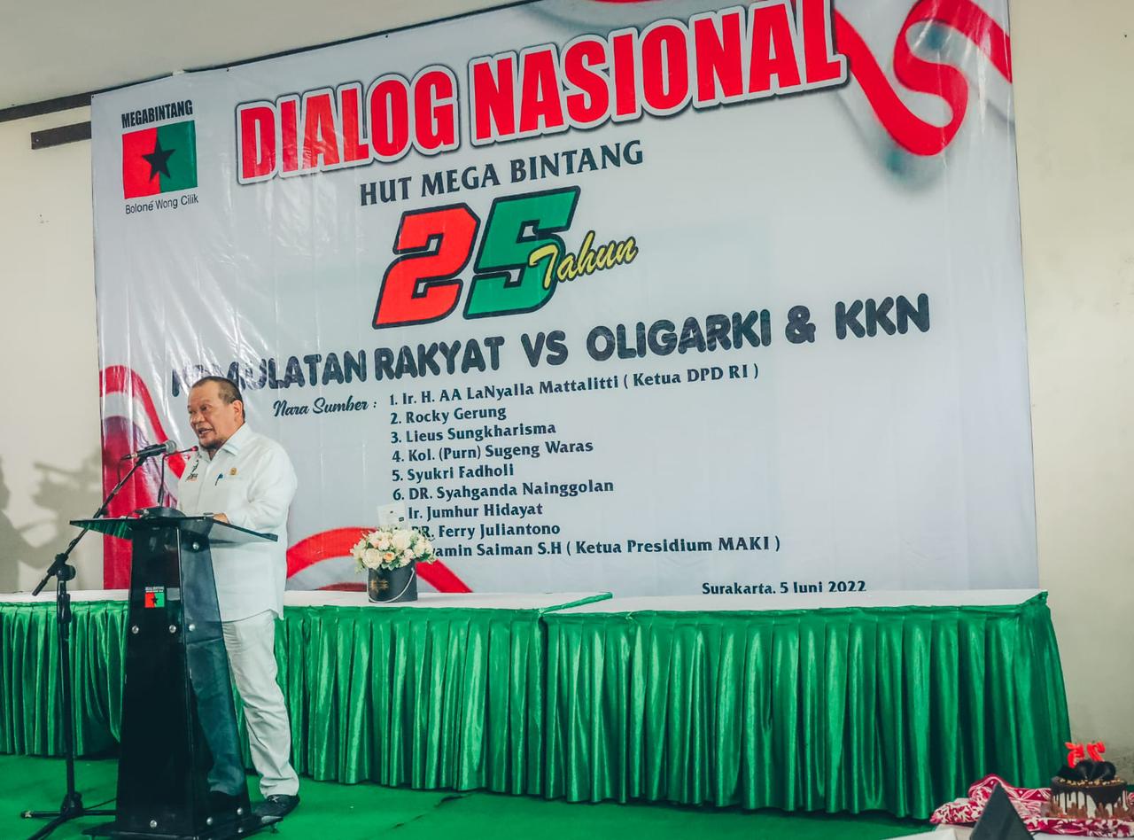 Pakai Dana APBN, Ketua DPD RI LaNyalla Kumpulkan Tokoh -tokoh yang Ingin Gulingkan Pemerintah