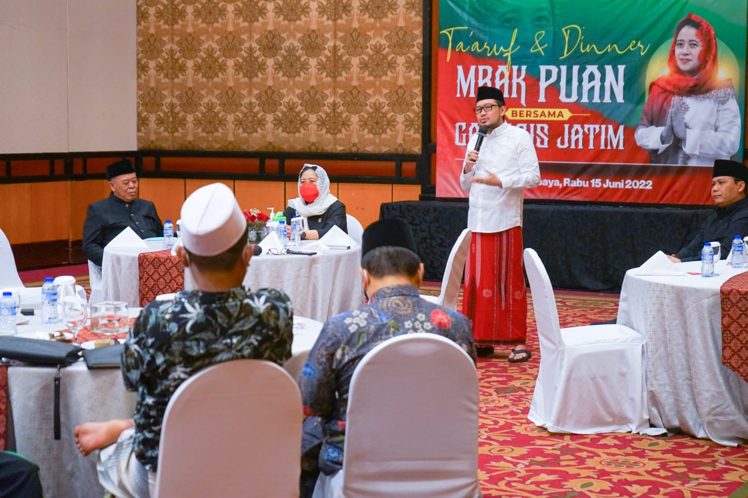 Gathering with Gus-Gus in East Java, Madam Gets the Nickname Ning Maharani