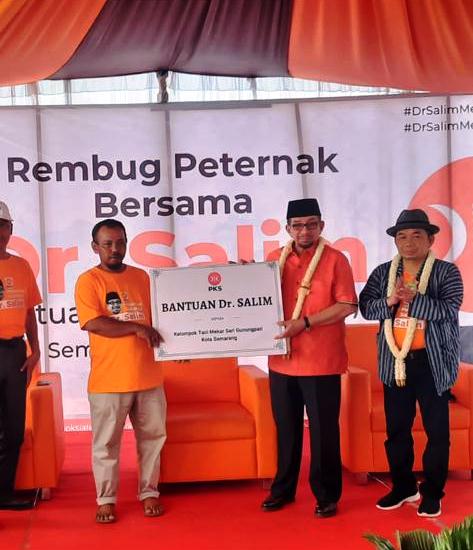 Dr. Salim Tegaskan PKS Siap Perjuangkan Kesejahteraan Peternak