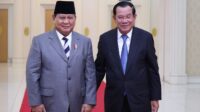 Prabowo Bertemu PM Kamboja, Bahas Kerjasama di ASEAN