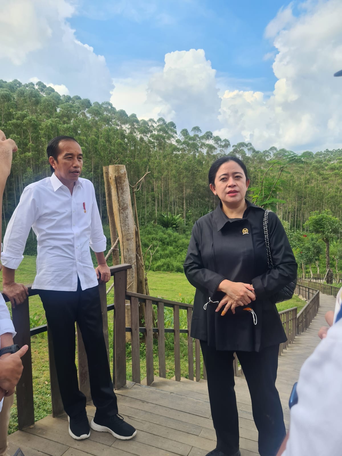 Ditanya Apa Ingin  ‘Di-Endorse’ Sebagai Capres Sehingga Jokowi Ajak Puan Tinjau IKN, Puan : Ini Hanya Tugas Ke Dewanan