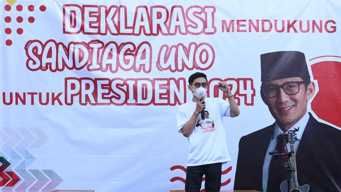 Ratusan UMKM Sumatera Barat Deklarasi Dukung Sandi Uno maju di Pilpres 2024