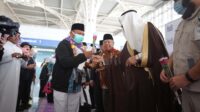 Penuh Haru, Jemaah Indonesia Tiba Di Mekkah Disambut Dubes RI Pemerintah ArabsaudiFajarasia.co