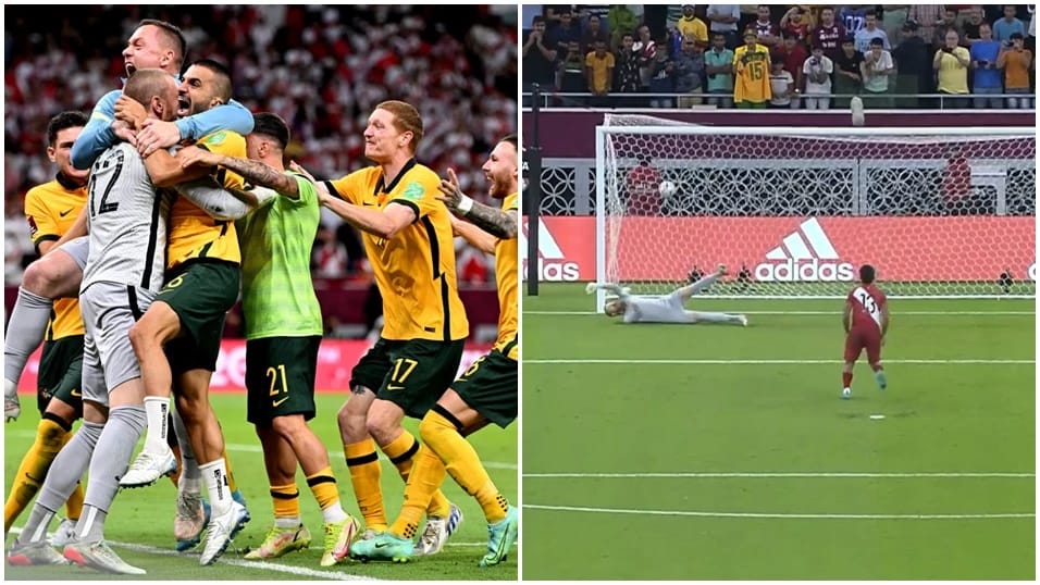 Australia qualify for the World Cup after winning on penalties against Peru