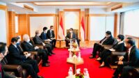 Presiden Jokowi Terima Kunjungan Mantan Perdana Menteri Jepang