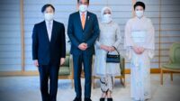 Presiden Jokowi Bertemu Kaisar Jepang Naruhito