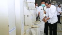 Jokowi Tinjau Balai Presiden Jokowi Tinjau Balai Besar Penelitian Tanaman Padi di Subang