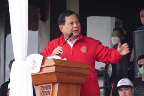 Prabowo Sebut Anak Muda Sekarang Enggak Suka Peminpin yang Omdo dan Janji Manis