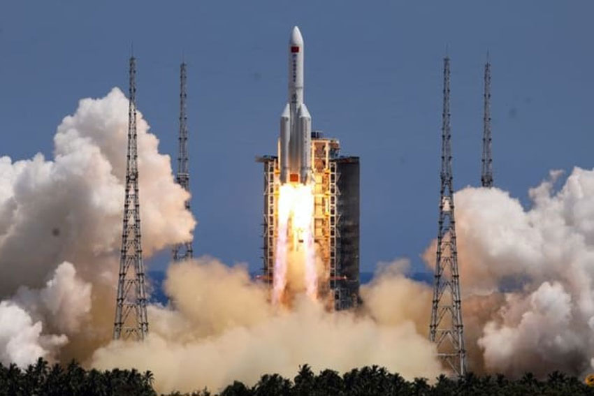 China Luncurkan Modul Laboratorium Pertama dari Stasiun Luar Angkasa