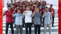 Bupati Labusel lepas Tim FOSSBI U 16 Kejurda Sumut