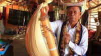 sasando Alat musik Sasando diperkenalkan dalam Sherpa G20 di Labuan Bajo