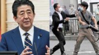 Beginilah Kronologi saat Mantan PM Jepang Shinzo Abe Ditembak Mati Oleh Eks Pasukan Maritim saat Pidato di Nara