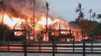 Kawasan Cottage Putri Duyung Ancol Terbakar