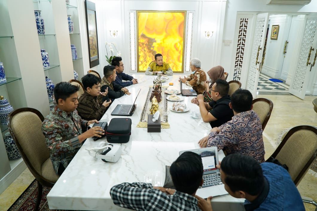 Menerima Rektor UKI, Ketua MPR RI Bamsoet Akan Orasi Kebangsaan pada Sidang Terbuka Senat Universitas