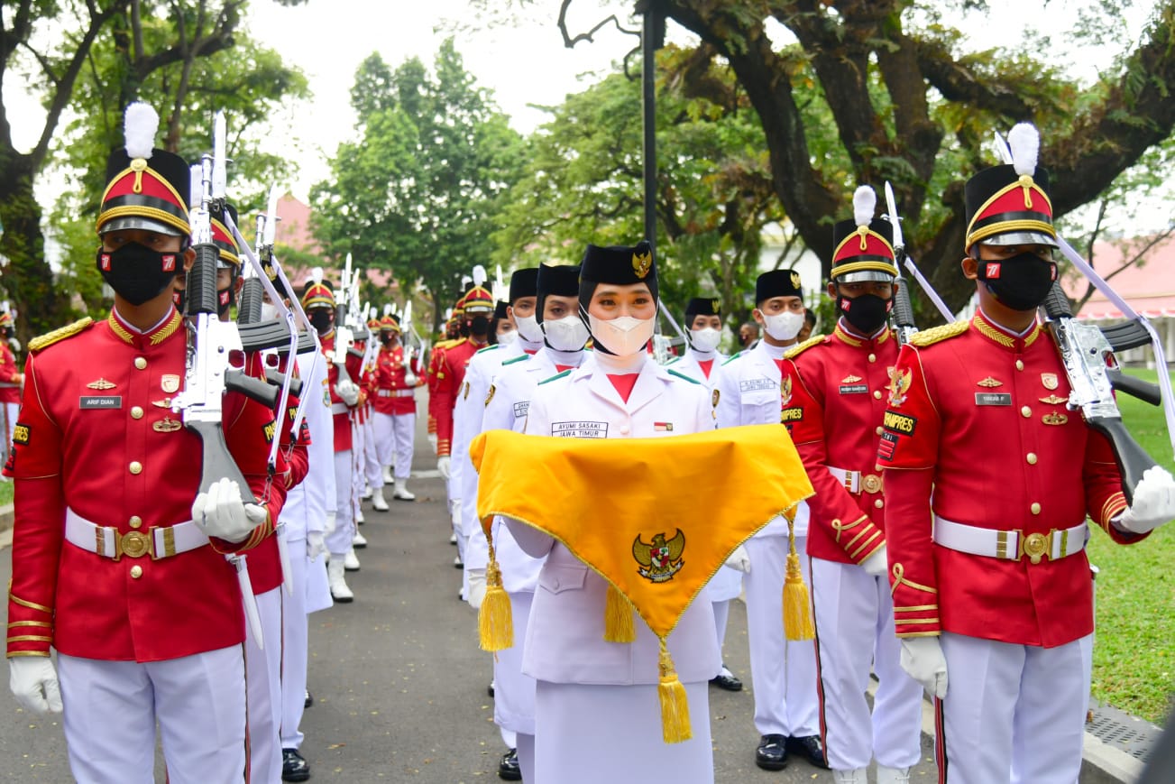 Inilah Susunan Acara Penurunan Bendera HUT Ke-77 RI