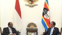 Presiden Jokowi Bertemu Raja Eswatini Bahas Peningkatan Ekonomi