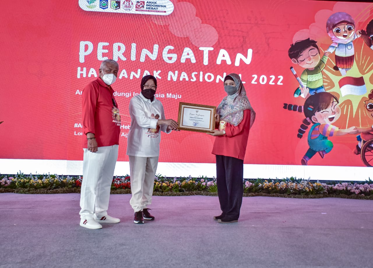 Mensos RI Peringati Puncak HAN 2022 Di NTB, Serukan Semangat Belajar Anak-Anak