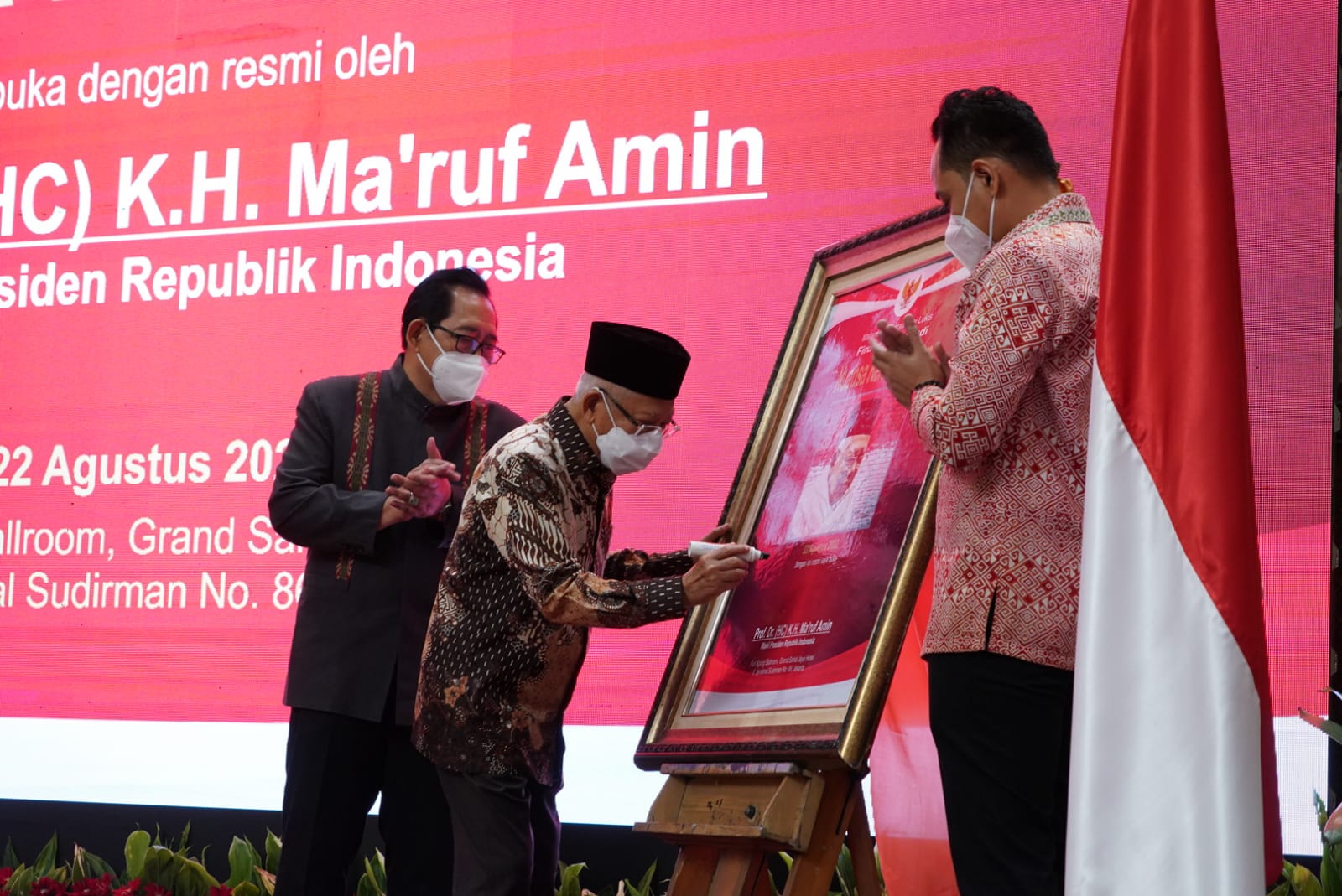 Wapres Maruf Amin Dorong Pekerja Seni Majukan Bangsa Melalui Karya Karyanya