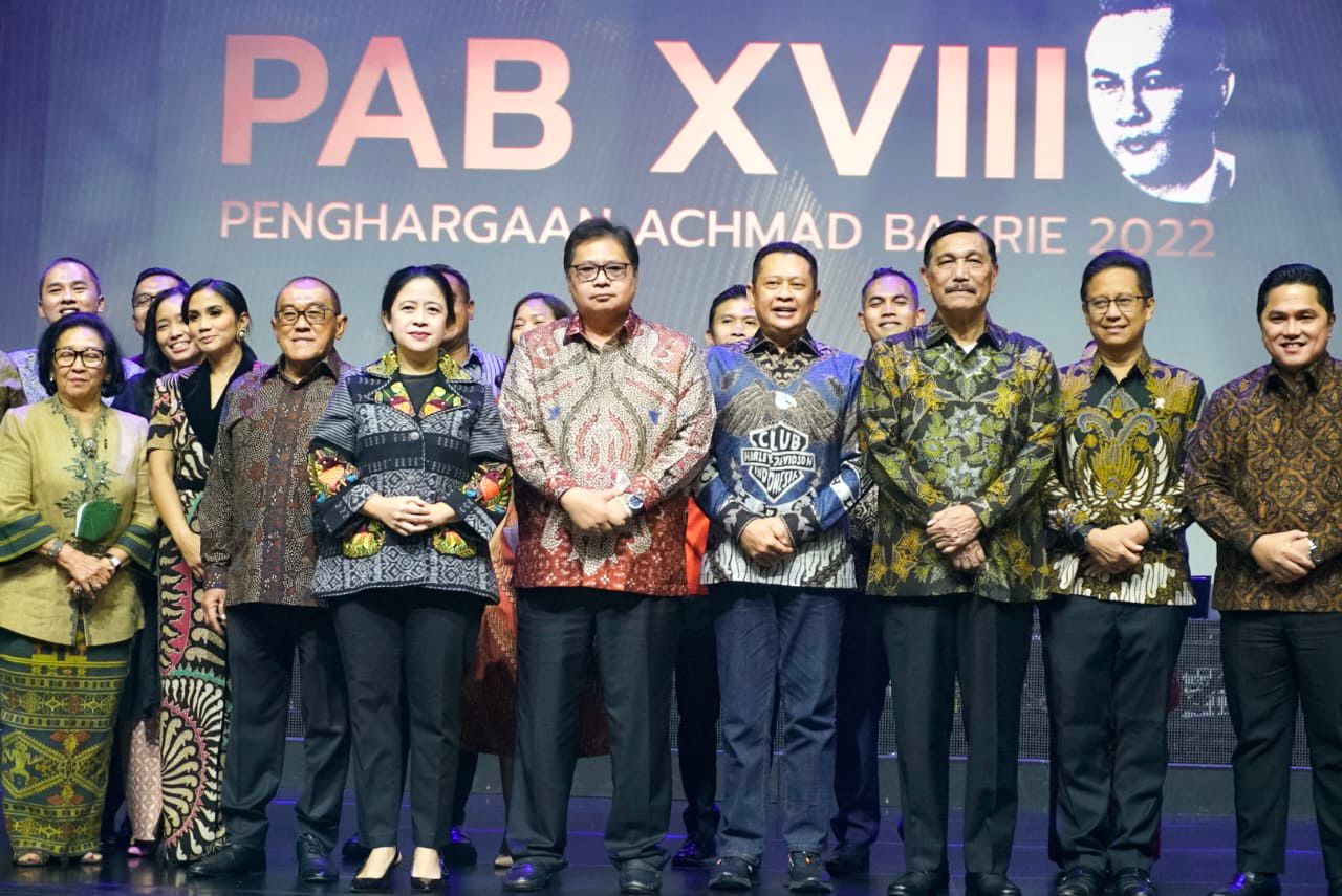 Ketua MPR RI Bamsoet Apresiasi Penghargaan Achmad Bakrie XVIII 2022