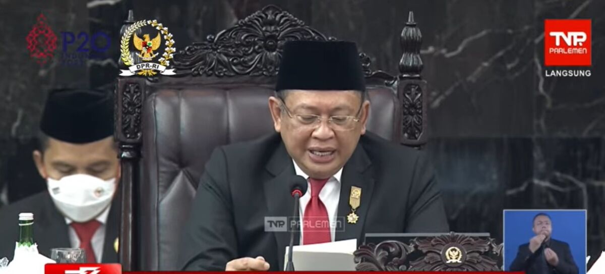 Inilah Pidato Ketua MPR Bambang Soesatyo Saat Membuka Sidang Tahunan MPR RI