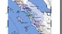 BMKG : Gempa Magnitudo 4,9 Guncang Tapanuli Tengah Sumut
