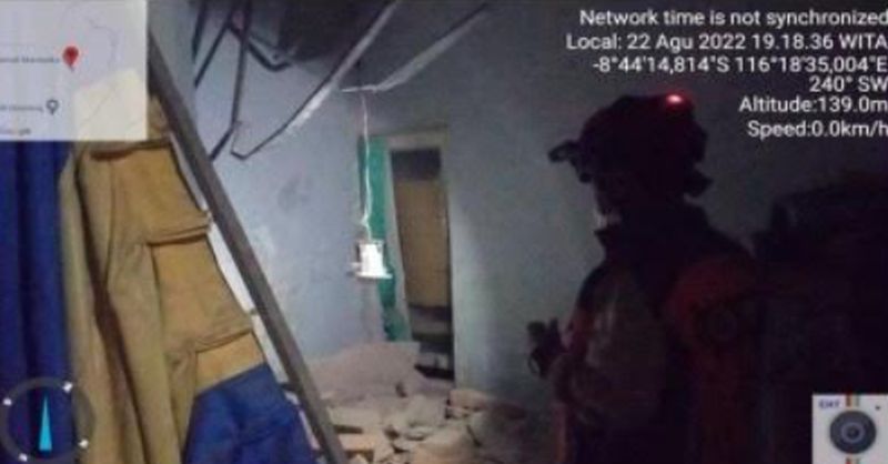 Gempa M5,6 di Bali, Rumah Warga Lombok Rusak Berat